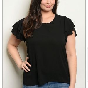 Black summer shirt